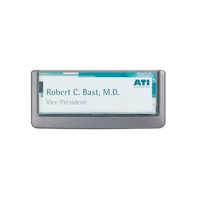 DURABLE Türschild CLICK SIGN Kunststoff grau 14,9 x 5,25 cm, 1 St. DURABLE Türschild CLICK SIGN Kunststoff grau 14,9 x 5,25 cm, 1 St.