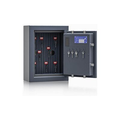 ISS safe4key Schlüsseltresor grau mit 5 + Schlüsselhaken-System Haken, Elektronikschloss, 33,0 x 16,5 x 44,0 cm, 1 St. ISS safe4key Schlüsseltresor grau mit 5 + Schlüsselhaken-System Haken, Elektronikschloss, 33,0 x 16,5 x 44,0 cm, 1 St.