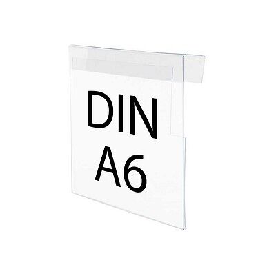 EICHNER Sichttaschen geschlossen DIN A6 quer transparent glatt, 50 St. EICHNER Sichttaschen geschlossen DIN A6 quer transparent glatt, 50 St.
