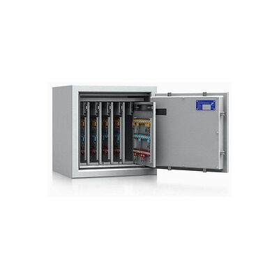 ISS safe4key Schlüsseltresor lichtgrau mit 280 Haken, Elektronikschloss, 50,0 x 42,0 x 50,0 cm, 1 St. ISS safe4key Schlüsseltresor lichtgrau mit 280 Haken, Elektronikschloss, 50,0 x 42,0 x 50,0 cm, 1 St.