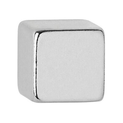 MAUL Magnete silber, Metall 1,0 x 1,0 x 1,0 cm, 10 St. MAUL Magnete silber, Metall 1,0 x 1,0 x 1,0 cm, 10 St.