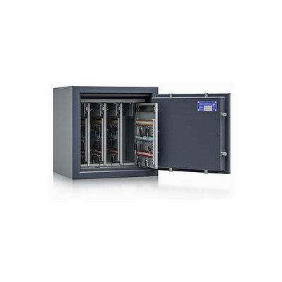 ISS safe4key Schlüsseltresor grau mit 144 Haken, Doppelbartschloss, 50,0 x 42,0 x 50,0 cm, 1 St. ISS safe4key Schlüsseltresor grau mit 144 Haken, Doppelbartschloss, 50,0 x 42,0 x 50,0 cm, 1 St.