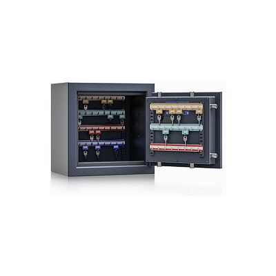 ISS safe4key Schlüsseltresor grau mit 64 Haken, Elektronikschloss, 40,0 x 27,0 x 40,0 cm, 1 St. ISS safe4key Schlüsseltresor grau mit 64 Haken, Elektronikschloss, 40,0 x 27,0 x 40,0 cm, 1 St.