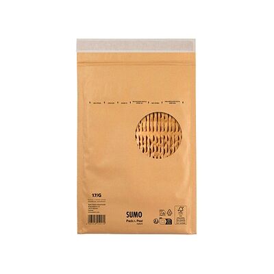 MAILmedia Polstertaschen SUMO® 1517 braun für DIN C4, 100 St. MAILmedia Polstertaschen SUMO® 1517 braun für DIN C4, 100 St.