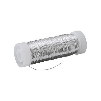 Rayher Silberdraht mit Kupferkern Basteldraht silber 0,25 mm 100,0 m 1 Rolle Rayher Silberdraht mit Kupferkern Basteldraht silber 0,25 mm 100,0 m 1 Rolle
