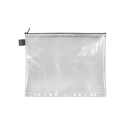 VELOFLEX Reißverschlussbeutel 25,0 x 31,9 cm transparent/schwarz 0,26 mm, 1 St. VELOFLEX Reißverschlussbeutel 25,0 x 31,9 cm transparent/schwarz 0,26 mm, 1 St.