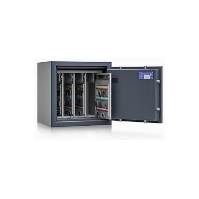 ISS safe4key Schlüsseltresor grau mit 144 Haken, Elektronikschloss, 50,0 x 42,0 x 50,0 cm, 1 St. ISS safe4key Schlüsseltresor grau mit 144 Haken, Elektronikschloss, 50,0 x 42,0 x 50,0 cm, 1 St.