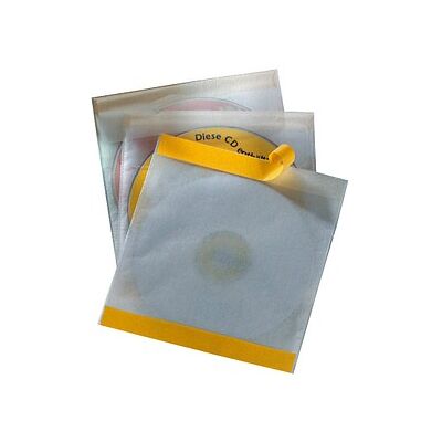 DURABLE 1er CD-/DVD-Hüllen selbstklebend FIX transparent, 10 St. DURABLE 1er CD-/DVD-Hüllen selbstklebend FIX transparent, 10 St.