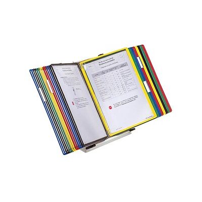 tarifold Wand-Sichttafelsystem 434309 DIN A4 farbsortiert mit 30 St. Sichttafeln, 1 St. tarifold Wand-Sichttafelsystem 434309 DIN A4 farbsortiert mit 30 St. Sichttafeln, 1 St.