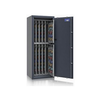 ISS safe4key Schlüsseltresor grau mit 1040 Haken, Elektronikschloss, 50,0 x 42,0 x 130,0 cm, 1 St. ISS safe4key Schlüsseltresor grau mit 1040 Haken, Elektronikschloss, 50,0 x 42,0 x 130,0 cm, 1 St.