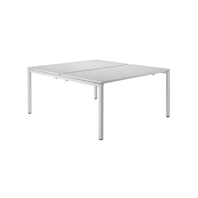 Kaiserkraft Weiß Team-Schreibtisch - 1600x1660mm Büroarbeitsplatz Kaiserkraft Weiß Team-Schreibtisch - 1600x1660mm Büroarbeitsplatz