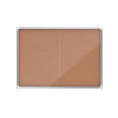 nobo Schaukasten silber 18x DIN A4 135,5 x 6,3 x 97,0 cm, 1 St. nobo Schaukasten silber 18x DIN A4 135,5 x 6,3 x 97,0 cm, 1 St.