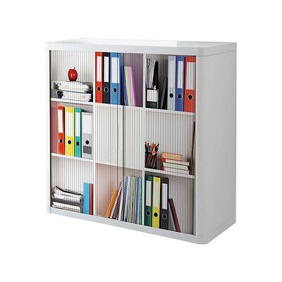 PAPERFLOW easyOffice Stauraumschrank - Weiß und Bunt - 110cm PAPERFLOW easyOffice Stauraumschrank - Weiß und Bunt - 110cm