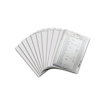 LEITZ Sichthüllen 4005 Standard DIN A5 transparent genarbt 0,13 mm, 100 St. LEITZ Sichthüllen 4005 Standard DIN A5 transparent genarbt 0,13 mm, 100 St.
