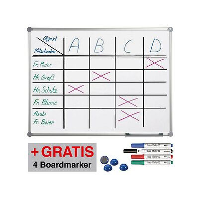 AKTION: MAUL Whiteboard 2000 MAULpro 120,0 x 90,0 cm weiß spezialbeschichteter Stahl + GRATIS 4 Boardmarker farbsortiert und 4 Kugelmagnete blau AKTION: MAUL Whiteboard 2000 MAULpro 120,0 x 90,0 cm weiß spezialbeschichteter Stahl + GRATIS 4 Boardmarker farbsortiert und 4 Kugelmagnete blau