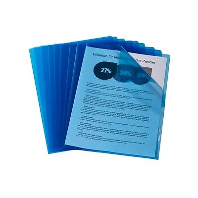 LEITZ Sichthüllen 4000 DIN A4 blau genarbt 0,13 mm, 100 St. LEITZ Sichthüllen 4000 DIN A4 blau genarbt 0,13 mm, 100 St.