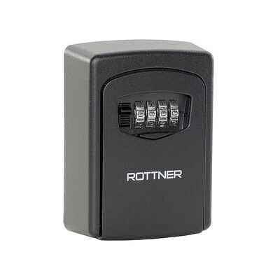 ROTTNER KeyCare Schlüsseltresor schwarz, Zahlenschloss, 6,4 x 3,5 x 8,0 cm, 1 St. ROTTNER KeyCare Schlüsseltresor schwarz, Zahlenschloss, 6,4 x 3,5 x 8,0 cm, 1 St.