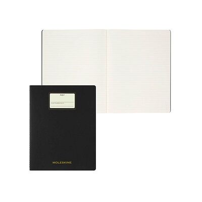 MOLESKINE Notizbuch Student Cahier XXL ca. DIN A4 quer liniert, schwarz Hardcover 120 Seiten, 1 St. MOLESKINE Notizbuch Student Cahier XXL ca. DIN A4 quer liniert, schwarz Hardcover 120 Seiten, 1 St.
