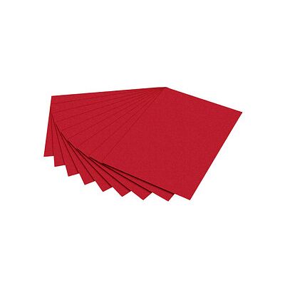 folia Tonpapier rot 130 g/qm 50 St. folia Tonpapier rot 130 g/qm 50 St.