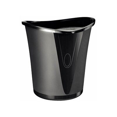LEITZ Allura Papierkorb 18,0 l schwarz, 1 St. LEITZ Allura Papierkorb 18,0 l schwarz, 1 St.