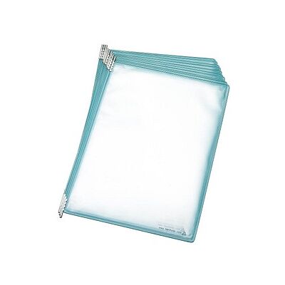 tarifold Sichttafeln mit 5 Aufsteckreitern Candy Line DIN A4 blau, Öffnung oben, 20 St. tarifold Sichttafeln mit 5 Aufsteckreitern Candy Line DIN A4 blau, Öffnung oben, 20 St.