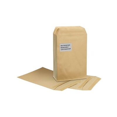 MAILmedia Versandtaschen DIN C4 mit Fenster braun 250 St. MAILmedia Versandtaschen DIN C4 mit Fenster braun 250 St.