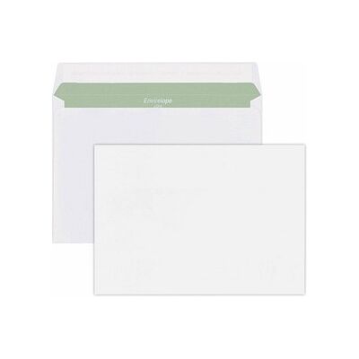 MAILmedia Briefumschläge Envirelope® DIN C5 ohne Fenster recycling-weiß haftklebend 500 St. MAILmedia Briefumschläge Envirelope® DIN C5 ohne Fenster recycling-weiß haftklebend 500 St.