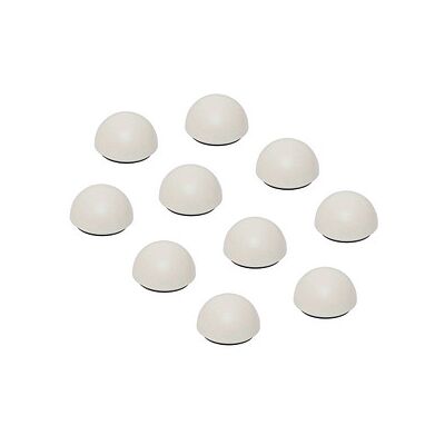 MAUL Kegelmagnete weiß, Kunststoff Ø 3,0 cm, 10 St. MAUL Kegelmagnete weiß, Kunststoff Ø 3,0 cm, 10 St.
