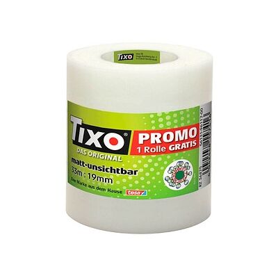 TIXO Klebefilm matt 19,0 mm x 33,0 m 3 Rollen TIXO Klebefilm matt 19,0 mm x 33,0 m 3 Rollen