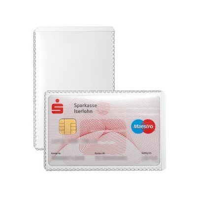 DURABLE Dokumentenhüllen transparent 8,6 x 5,4 cm, 10 St. DURABLE Dokumentenhüllen transparent 8,6 x 5,4 cm, 10 St.