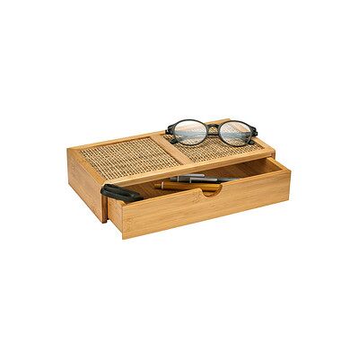 WENKO Allegre Ordnungsbox braun 28,0 x 14,0 x 6,0 cm, 1 St. WENKO Allegre Ordnungsbox braun 28,0 x 14,0 x 6,0 cm, 1 St.