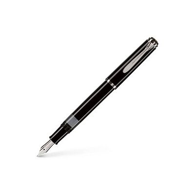 Pelikan Classic M 205 Kolbenfüller schwarz hochglänzend F (fein), 1 St. Pelikan Classic M 205 Kolbenfüller schwarz hochglänzend F (fein), 1 St.