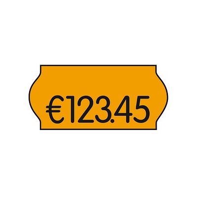 METO Preisetiketten leuchtorange permanent 26,0 x 12,0 mm, 18 Rollen METO Preisetiketten leuchtorange permanent 26,0 x 12,0 mm, 18 Rollen
