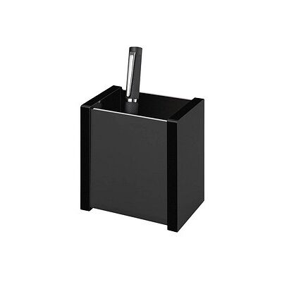 WEDO Stiftehalter Black Office schwarz Acryl 6,0 x 8,7 x 9,6 cm WEDO Stiftehalter Black Office schwarz Acryl 6,0 x 8,7 x 9,6 cm