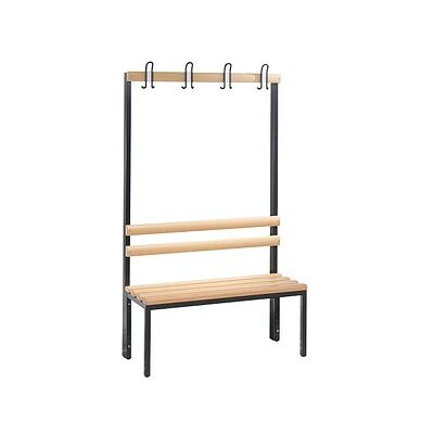 CP Garderobenbank mit Haken Basic 8050-100 S10000 buche Holz 100,0 cm CP Garderobenbank mit Haken Basic 8050-100 S10000 buche Holz 100,0 cm
