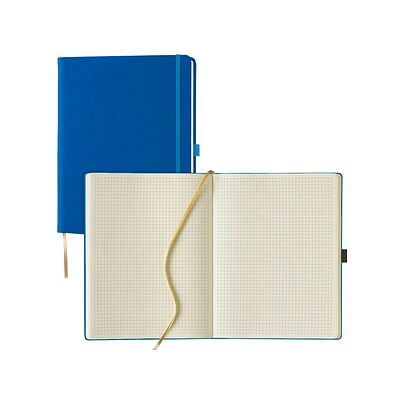 Lediberg Notizbuch Tucson ca. DIN A4 kariert, blau Hardcover 240 Seiten, 1 St. Lediberg Notizbuch Tucson ca. DIN A4 kariert, blau Hardcover 240 Seiten, 1 St.
