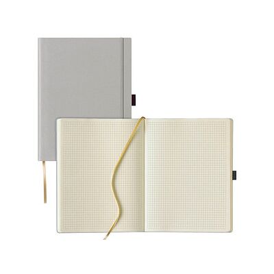 Lediberg Notizbuch Tucson ca. DIN A4 kariert, silbergrau Hardcover 240 Seiten, 1 St. Lediberg Notizbuch Tucson ca. DIN A4 kariert, silbergrau Hardcover 240 Seiten, 1 St.