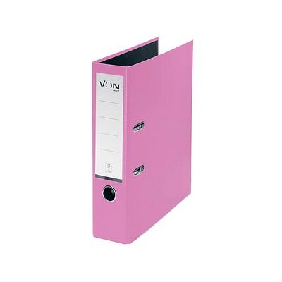 VON LEITZ Ordner violett Karton 8,0 cm DIN A4, 1 St. VON LEITZ Ordner violett Karton 8,0 cm DIN A4, 1 St.