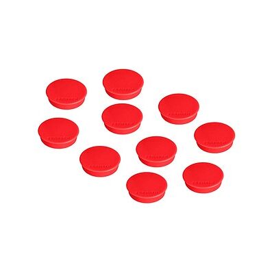 FRANKEN Magnet rot, Kunststoff Ø 3,8 cm, 10 St. FRANKEN Magnet rot, Kunststoff Ø 3,8 cm, 10 St.