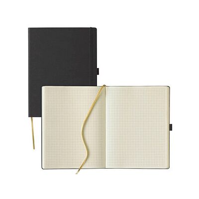 Lediberg Notizbuch Tucson ca. DIN A4 kariert, schwarz Hardcover 240 Seiten, 1 St. Lediberg Notizbuch Tucson ca. DIN A4 kariert, schwarz Hardcover 240 Seiten, 1 St.