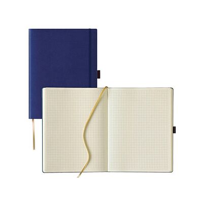 Lediberg Notizbuch Tucson ca. DIN A4 kariert, mittelblau Hardcover 240 Seiten, 1 St. Lediberg Notizbuch Tucson ca. DIN A4 kariert, mittelblau Hardcover 240 Seiten, 1 St.