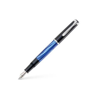 Pelikan Classic M 205 Kolbenfüller blau-marmoriert M (mittel), 1 St. Pelikan Classic M 205 Kolbenfüller blau-marmoriert M (mittel), 1 St.