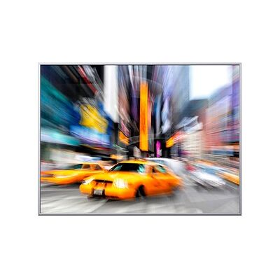 PAPERFLOW Wandbild Taxi - Aluminium, Hochauflösend PAPERFLOW Wandbild Taxi - Aluminium, Hochauflösend