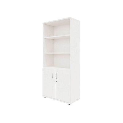 fm Regalschrank Basic, 4260761570761 weiß 80,0 x 44,2 x 185,1 cm, 1 St. fm Regalschrank Basic, 4260761570761 weiß 80,0 x 44,2 x 185,1 cm, 1 St.