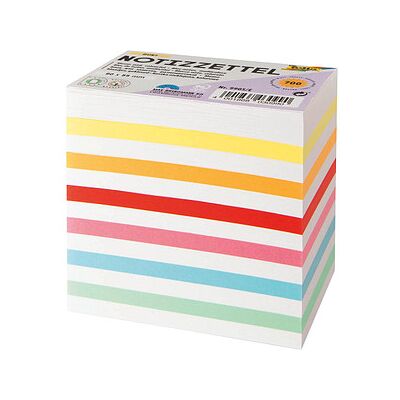folia Notizzettel lose farbsortiert 5,5 x 9,0 cm, ca. 700 Blatt, 1 Pack folia Notizzettel lose farbsortiert 5,5 x 9,0 cm, ca. 700 Blatt, 1 Pack