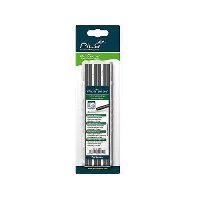Pica Big Dry Steinnhauer 6055 Bleistiftminen für Zimmermannsbleistift mit Druckmechanismus grau 10H 2,0 - 5,0 mm, 12 St. Pica Big Dry Steinnhauer 6055 Bleistiftminen für Zimmermannsbleistift mit Druckmechanismus grau 10H 2,0 - 5,0 mm, 12 St.