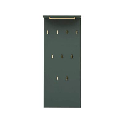 MÖBELPARTNER Wandgarderobe Kent 151442 grün Holz 9 Haken 50,0 x 120,6 cm, 1 St. MÖBELPARTNER Wandgarderobe Kent 151442 grün Holz 9 Haken 50,0 x 120,6 cm, 1 St.