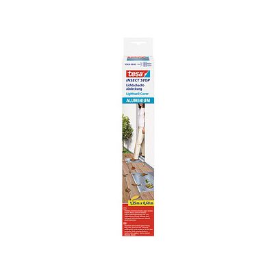 tesa Lichtschachtgitter Insect Stop Aluminium 0,60 x 1,35 m tesa Lichtschachtgitter Insect Stop Aluminium 0,60 x 1,35 m