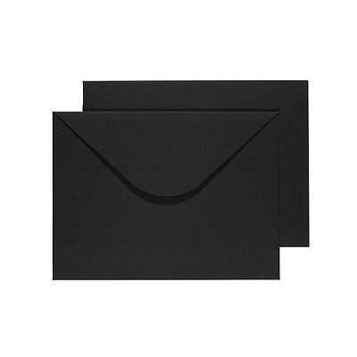 BUNTBOX Briefumschläge DIN C4 ohne Fenster schwarz Steckverschluss 2 St. BUNTBOX Briefumschläge DIN C4 ohne Fenster schwarz Steckverschluss 2 St.