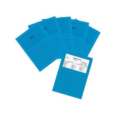 ELCO Sichthüllen Ordo classico DIN A4 blau glatt 120 g/qm, 100 St. ELCO Sichthüllen Ordo classico DIN A4 blau glatt 120 g/qm, 100 St.